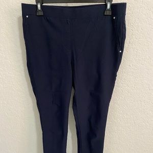 Jones New York Blue Slim Pants Size L